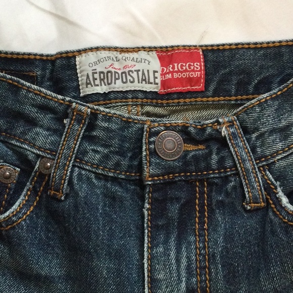 Aeropostale Driggs Slim Bootcut Medium Wash Mens 28/28 GUC - Picture 3 of 4